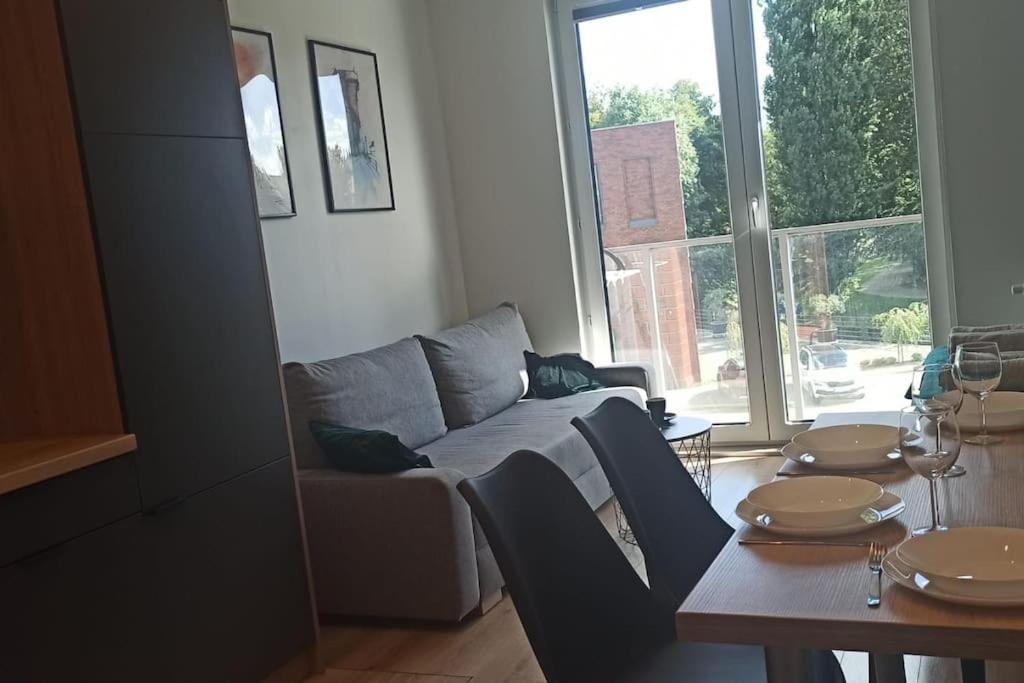 Apartament Nowa Stocznia Gdańsk Exteriör bild